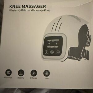Wireless Knee Massager with Vibration and Heating
